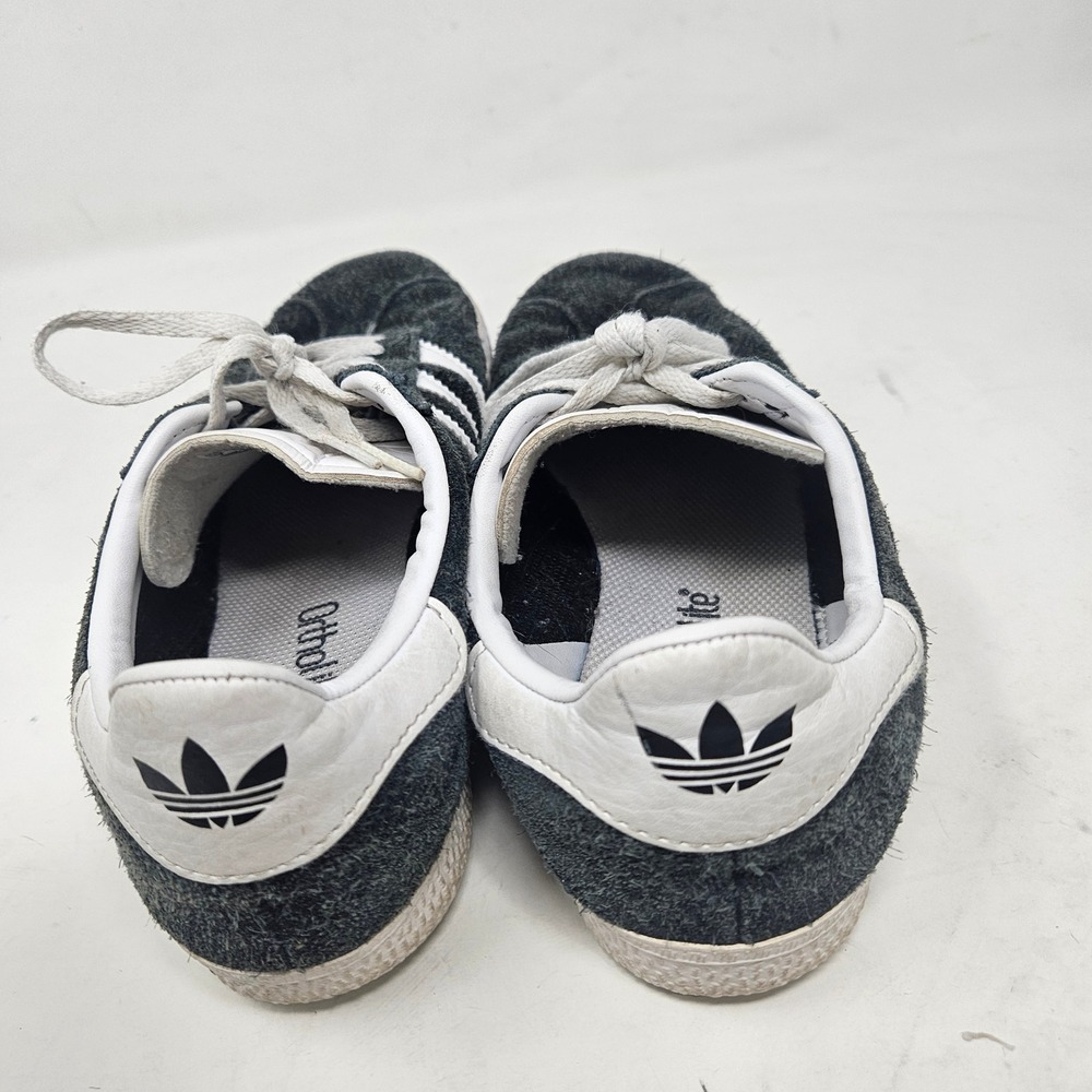 Adidas Gazelle Dark Grey White Suede Sneakers Mens 7 - Picture 3 of 7